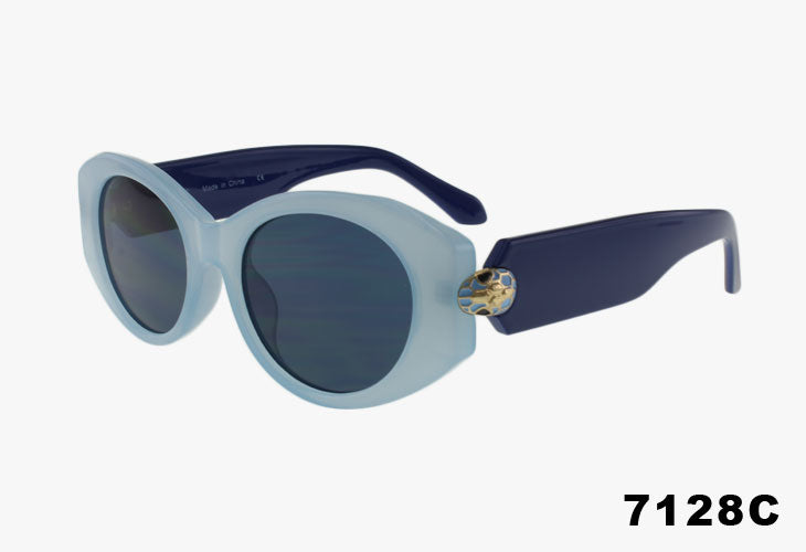 Wholesale Designer Luxury Oval Frame Sunglasses – Solar Fashions