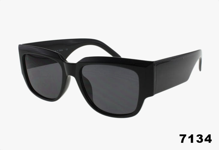 black square frame sunglasses