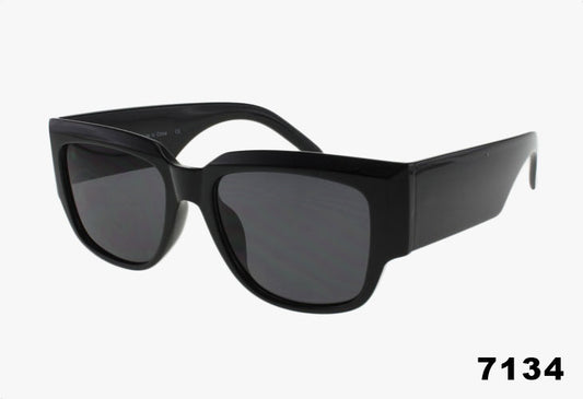 black square frame sunglasses