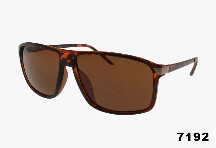 tortoise Wholesale Fashion Sport Style Pilot Sunglasses