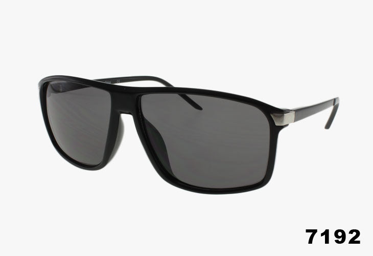 black frame Wholesale Fashion Sport Style Pilot Sunglasses