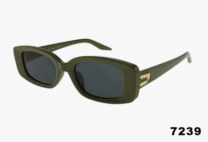 grey Wholesale Fashion Medium Square Shaped Sunglasses