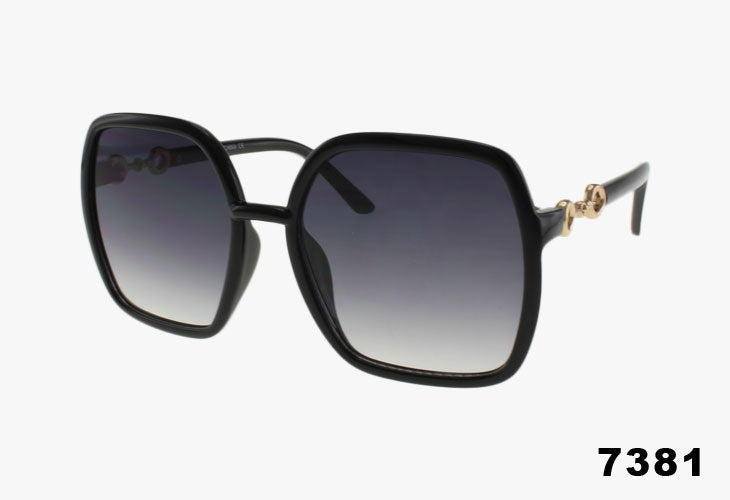 black Wholesale Fashion Butterfly Shape Sunglasses