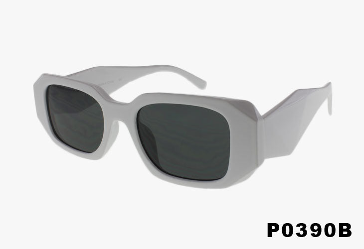 P0390B - Wholesale Fashion Geometric Sunglasses
