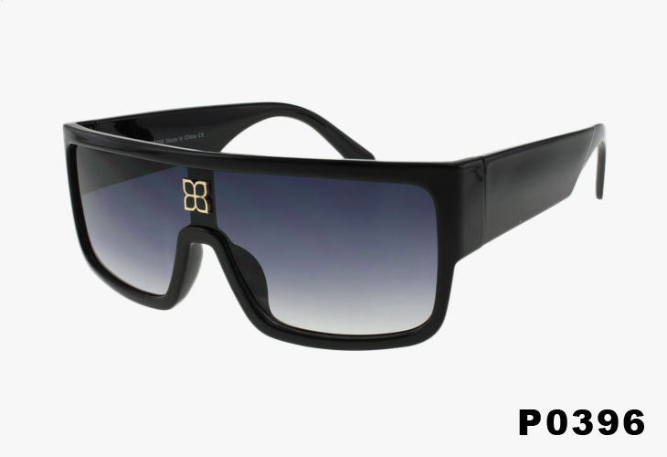 one piece goggles Wholesale Fashion One Piece Shield Sunglasses