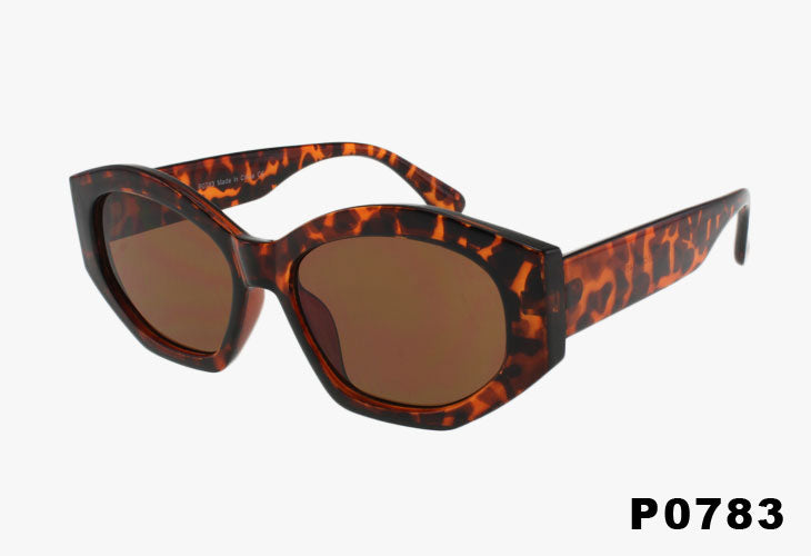 tortoise Wholesale Fashion Butterfly Shaped Sunglasses