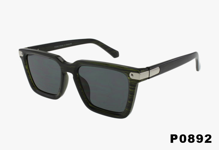 green print Slim Rectangle Fashion Wholesale eyewear