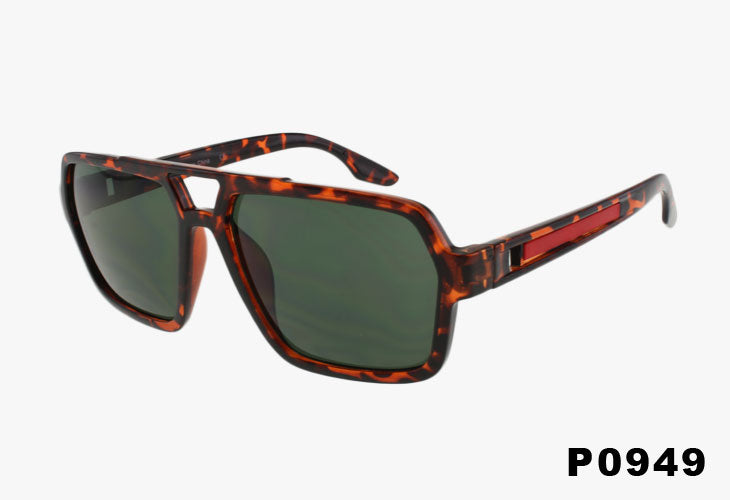 P0949 - Wholesale Fashion Designer Inspired Sport Pilot Sunglasses