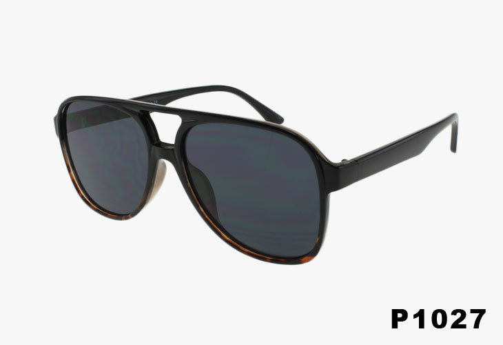 black Classic Aviator Pilot Style Wholesale Eyewear