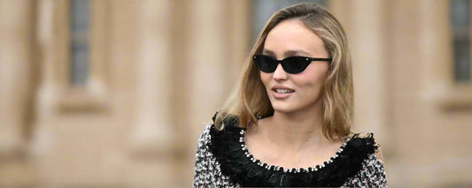 lily rose depp sunglasses paris fashion week 2025