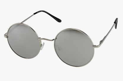 gold frame silver mirror Classic Round Metal Wholesale Mirror Sunglasses