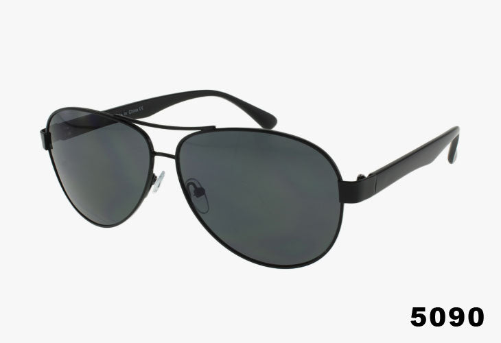 black Wholesale Fashion Tear Drop Aviator Pilot Sunglasses