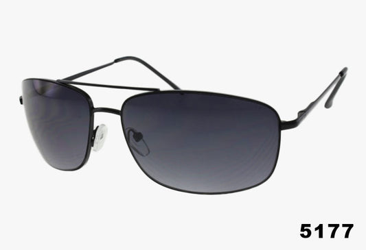 smoke Classic Flat Top Rectangle Wholesale Sunglasses