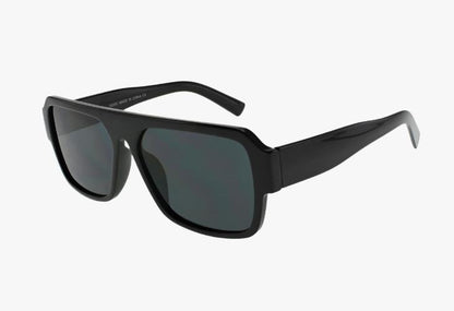 black Fashion Wholesale Square Pilot Style Color Sunglasses