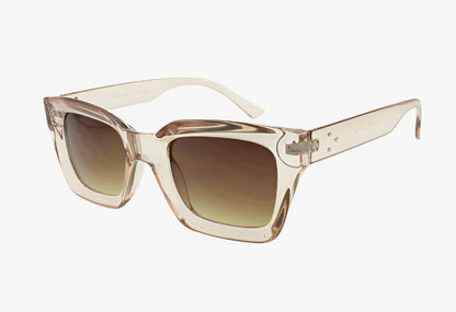 tan Wholesale Fashion Medium Square Frame Sunglasses