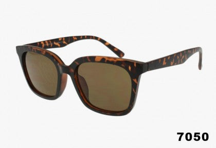 tortoise Wholesale Classic Square Full Frame Sunglasses