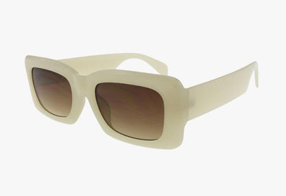 ivory Wholesale Medium Rounded Rectangle Sunglasses