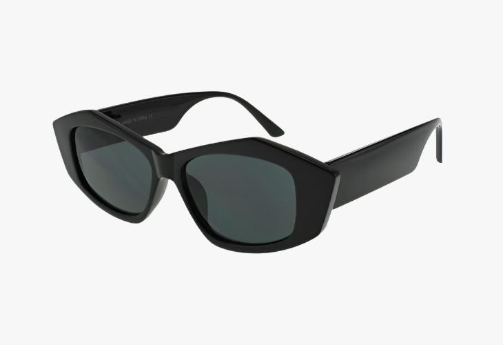 black Wholesale Geometric Butterfly Fashion Sunglasses