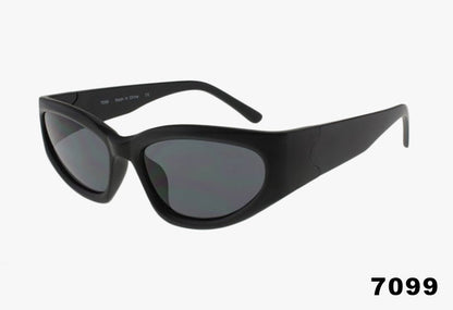 black Wholesale Medium Trendy Fashion Sport Sunglasses