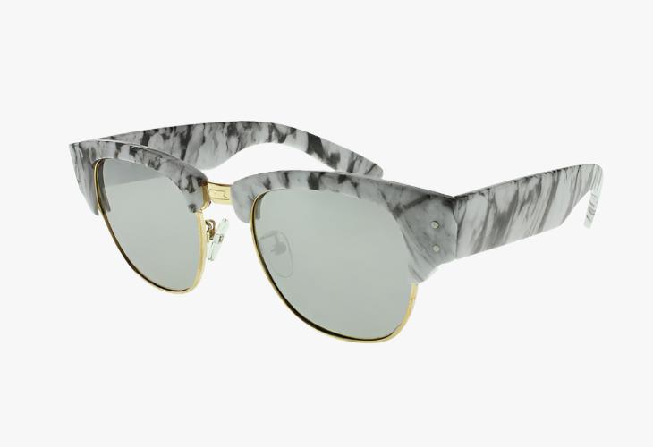 silver mirror Classic Fashion Brow Line Soho Mirror Wholesale Sunglasses