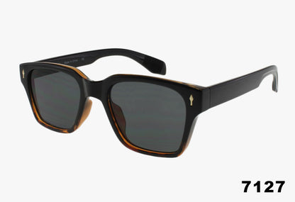 black tortoise Wholesale Fashion Square Frame Sunglasses