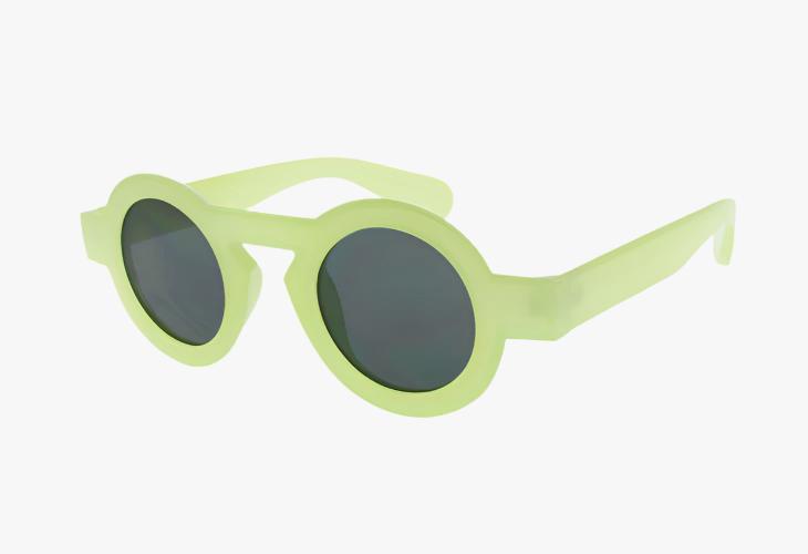 pastel green Medium Wholesale Fashion Round Sunglasses