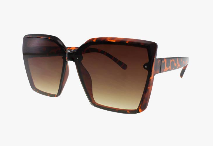 tortoise Oversized Wholesale Fashion Butterfly Sunglasses