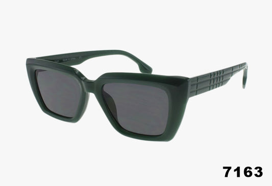 green Fashion Wholesale Medium Square Sunglasses