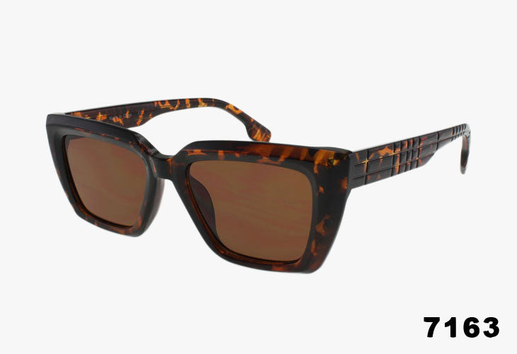 tortoise Fashion Wholesale Medium Square Sunglasses