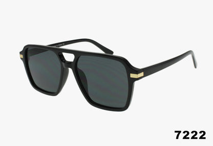 black Square Aviator Pilot Wholesale Sunglasses