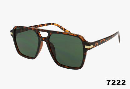 green Square Aviator Pilot Wholesale Sunglasses