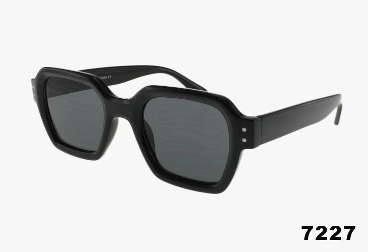 black Wholesale Thick Frame Square Sunglasses