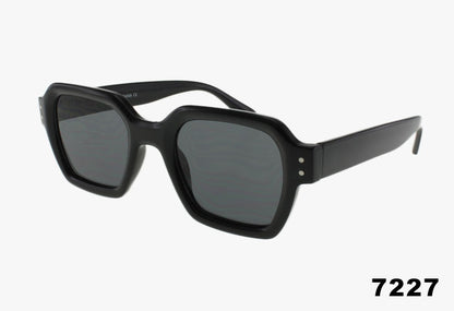black Wholesale Thick Frame Square Sunglasses