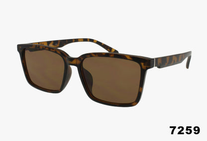 tortoise Wholesale Classic Medium Rectangular Sunglasses