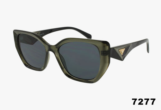 green Wholesale Luxury Fashion Cat Eye Style Sunglasses
