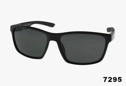Black Wholesale Rubber Lined Active Sport Sunglasses