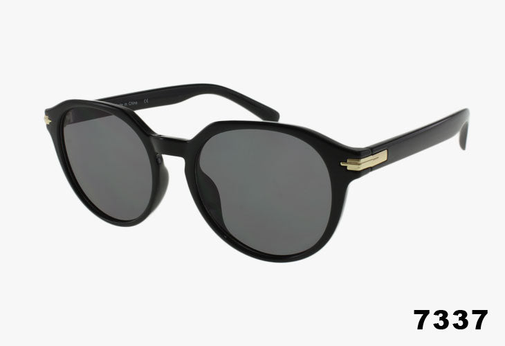7337 - Wholesale Fashion Round Keyhole Bridge Sunglasses