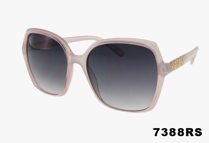 Wholesale Fashion Angular Frame Butterfly Sunglasses in pink color