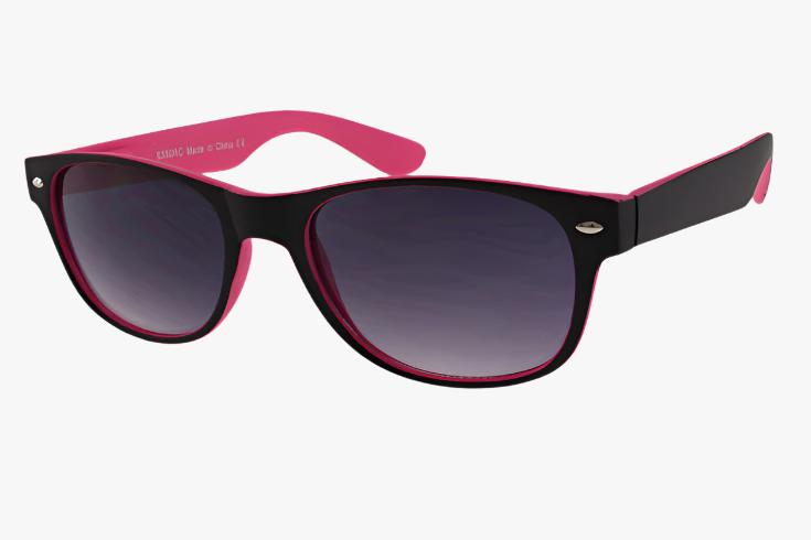 black pink Wholesale Medium Classic Rectangular Color Sunglasses