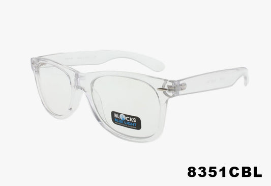 Wholesale Classic Clear Lens Blue Light blocking Glasses for phones, tables and computer screens