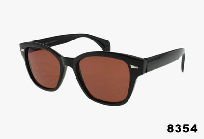 brown Wholesale Classic Rectangle Fashion Sunglasses