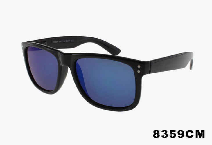 8359CM - Wholesale Square Fashion Flex Temple Sunglasses