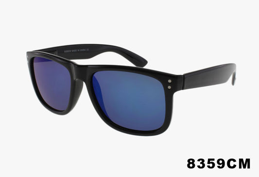8359CM - Wholesale Square Fashion Flex Temple Sunglasses