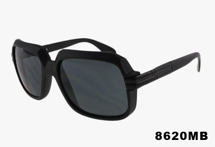 matte black Wholesale Fashion Flat Top Chain Link Sunglasses