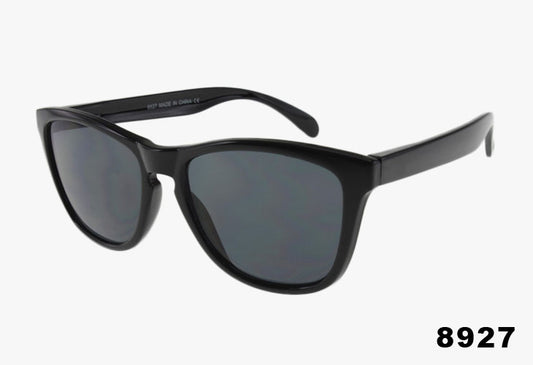 gloss black Wholesale Fashion Square Sport Sunglasses