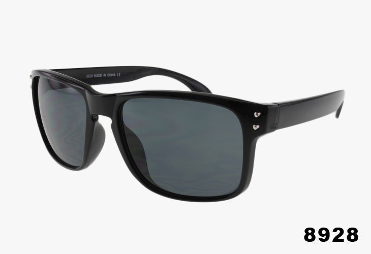 black frame Wholesale Classic Square Sport Sunglasses