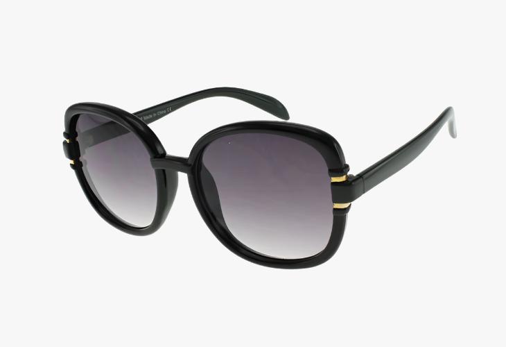 smoke Wholesale Fashion Rounded Square Sunglasses