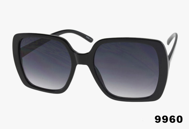 black Wholesale Fashion Classic Square Sunglasses