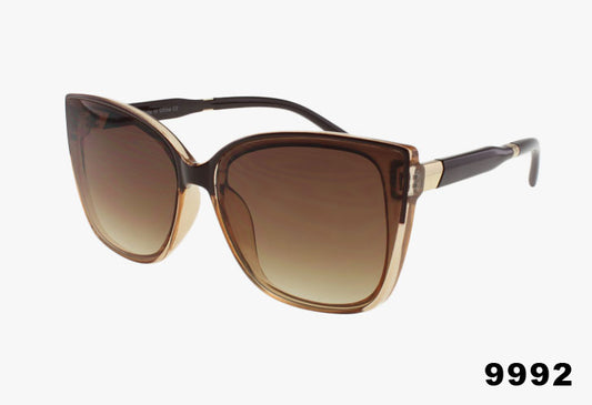 9992 - Wholesale Cat Eye Style Sunglasses