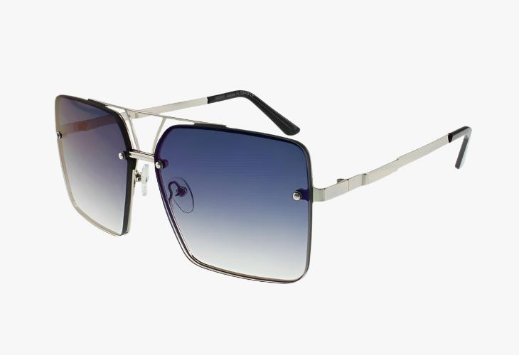 grey Wholesale Fashion Metal Pilot Style Sunglasses